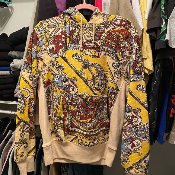 champion paisley hoodie